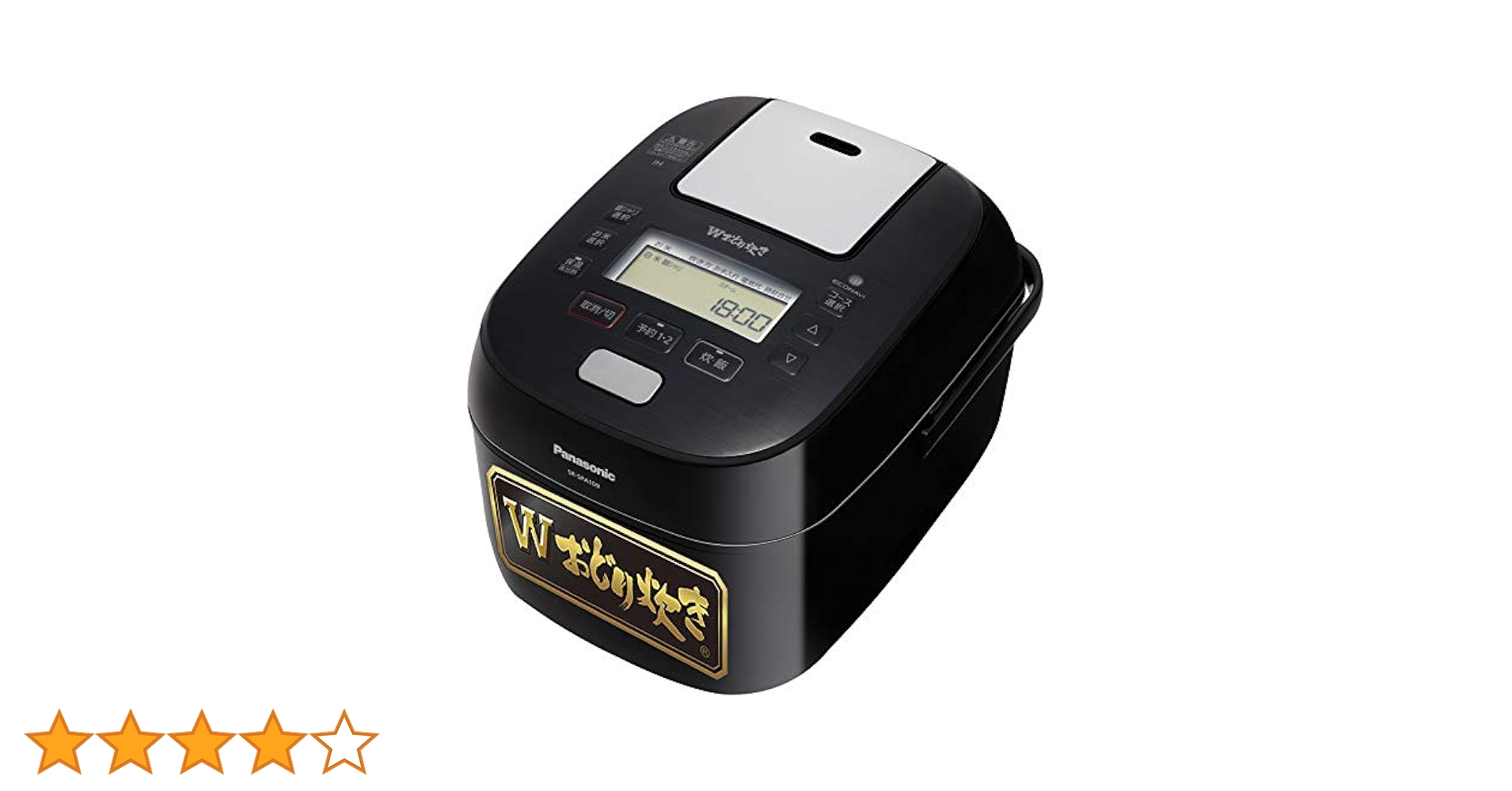 パナソニック 炊飯器 5.5合 圧力IH式 おどり炊き SR-PB108-W 概要 可変圧力IHジャー炊飯器 SR-PB108 | 炊飯器 | Panasonic